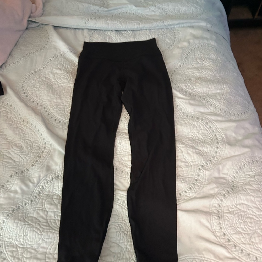 Black High-Waisted Leggings